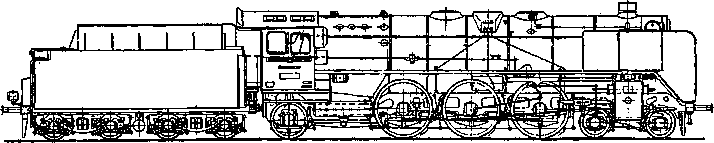 Kontruktionsübersicht Einheitsdampflokomtive 01.1