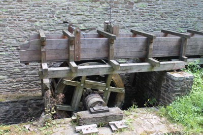 Wasserrad der Glockenschmiede Ruhpolding