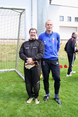 Mit Rainer Berg auf dem Seminar in Grünberg 2009